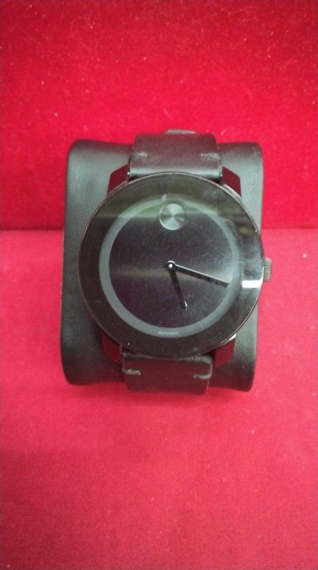 Movado Men's Bold Museum Black Dial Quartz