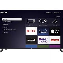 50’ Jvc Roku Smart Tv 