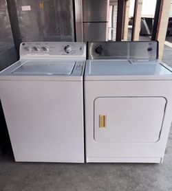 GE Whirlpool Washer And Roper Electric Dryer