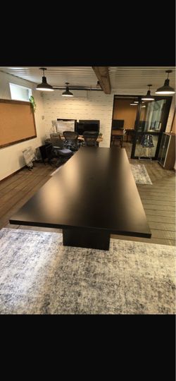 Black conference Tabke 4x12’ U.S.A. made