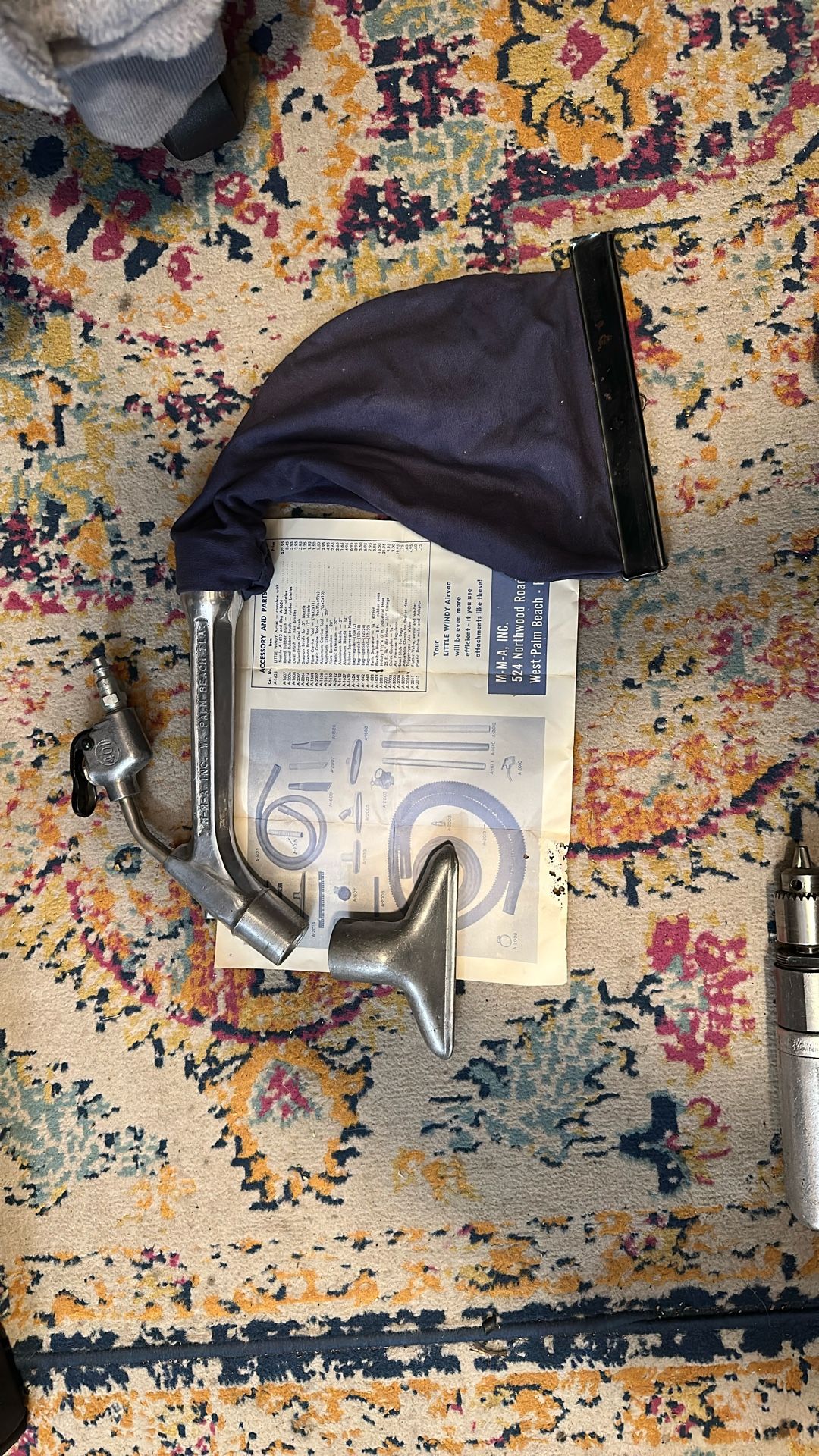 Vintage Pneumatic Air vac