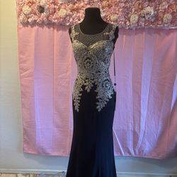 Black Long Party Dress