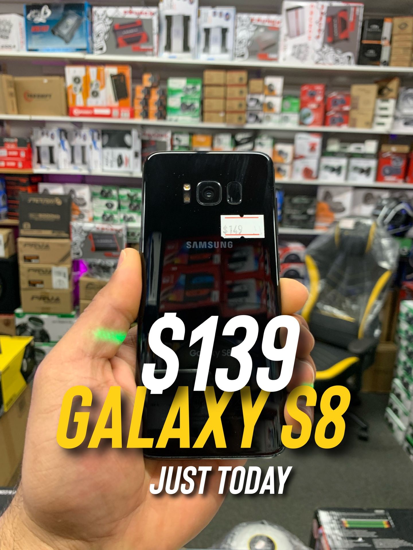 GALAXY S8 UNLOCKED