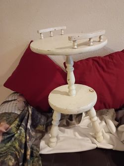 Small White Table