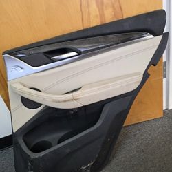 BMW X3 G01 series rear passenger door interior