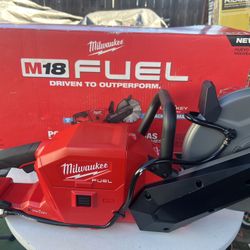 Milwaukee M18 FUEL ONE-KEY 18V Lithium-Ion Brushless Cordless 9 in. Cut Off Saw (Tool-Only) No Blade