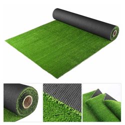 Artificial Grass Turf Fake Grass Synthetic Carpet Mat Patio Yard Decor Landscaping 65'x5' Pasto Artificial - Remodeling Needs - Summer Sale