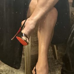Size 9 Stiletto Peep Toe , Sling Back 
