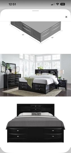 Black Bed set