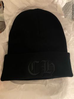 NEW Chrome Hearts Beanie Triple Black