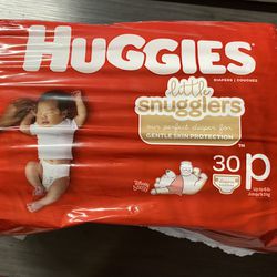 New Pack Huggies Preemie Little Snugglers Pampers