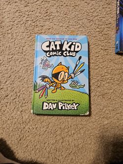 Cat Kid Comic Club Book