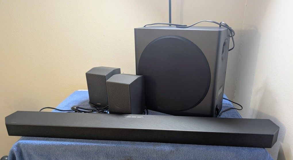 Samsung HW-Q930D 9.1.4ch Dolby Atmos Soundbar with Subwoofer and Rear Speakers