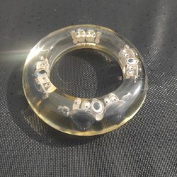 Rare NEW IRIS APFEL Googley Google Eye Lucite Resin Bracket MED-LRG