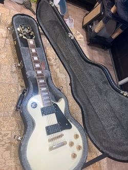 Epiphone Les Paul Custom - Alpine White with Invader Pickups