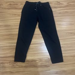 Sweatpants, black, size S 7/8 youth