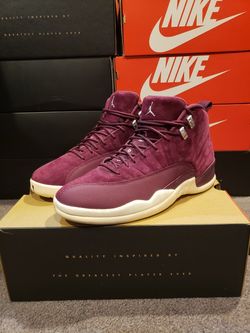 Jordan retro 12 bordeaux size 12