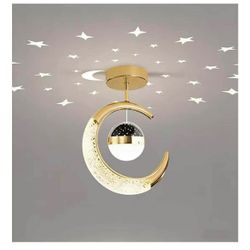 New - (Rose Gold) LED Semi Flush Mount Ceiling Light