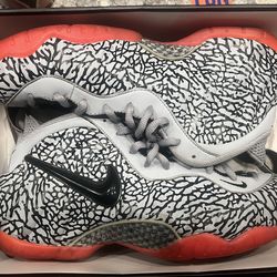 Pink elephant print foamposite