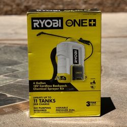 RYOBI Chemical Sprayer Kit 18V 