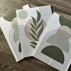 3 Canvas Art Paintings 