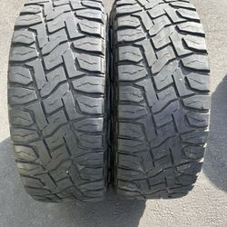 (2) 35x12.50R20 Toyo R/T