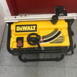 Dewalt Table Saw 10” Blade 
