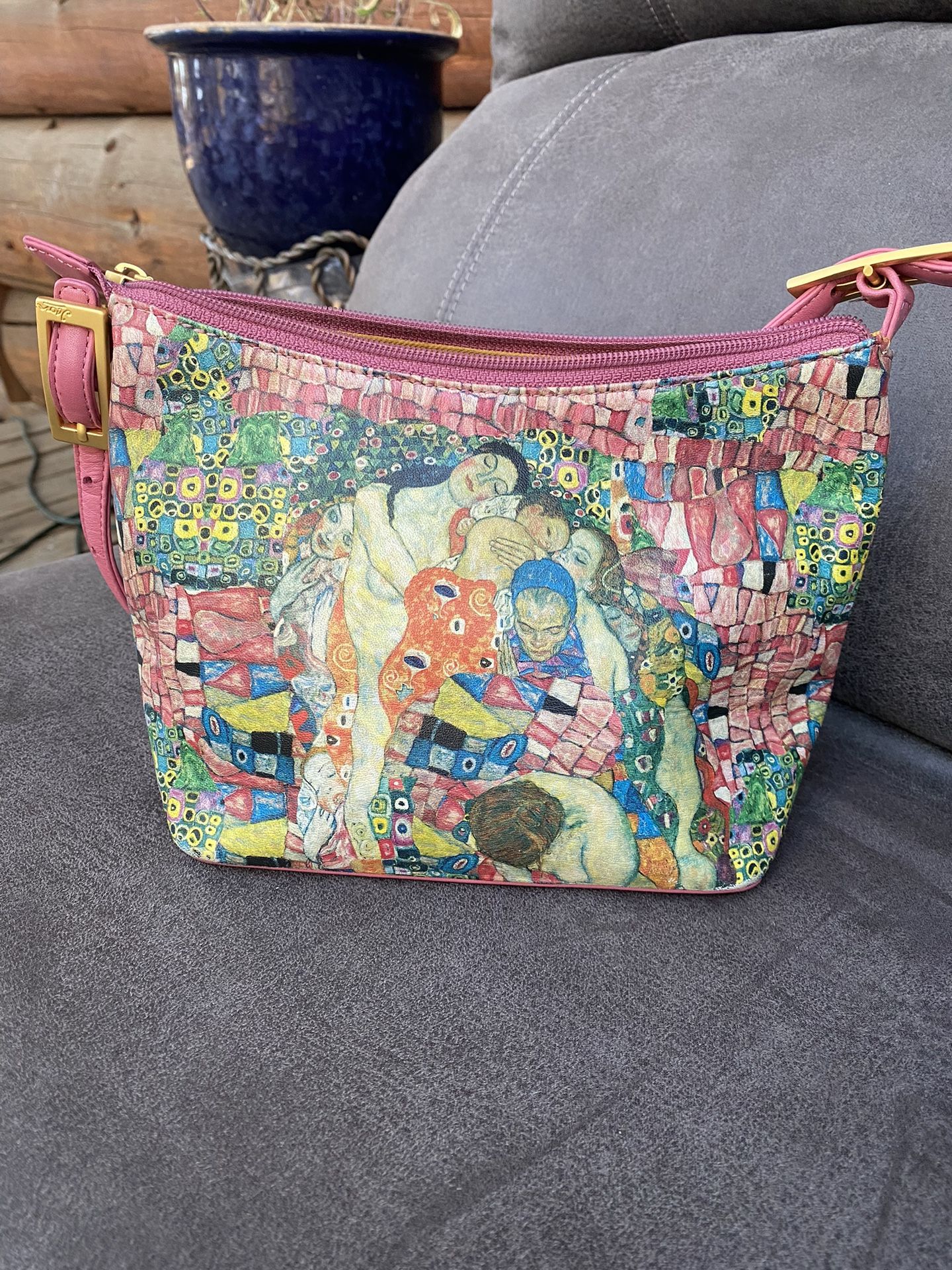 Vintage leather Jeon Shoulder bag