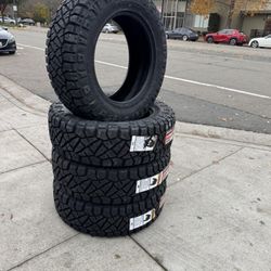 285-70-17 Nitto Ridge Grappler Tires 1175$ Installed 