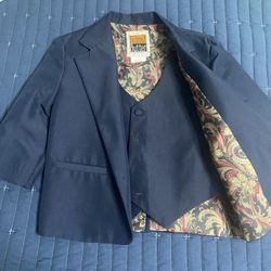 Toddler Boy Suit Blue