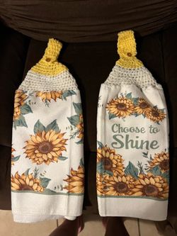 Set towels for kitchen hand made