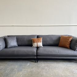 BRAND NEW 110" Fabric Modern Sofa – Fast Delivery Today!