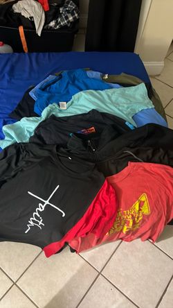 Tshirt and jacket bundle different sizes