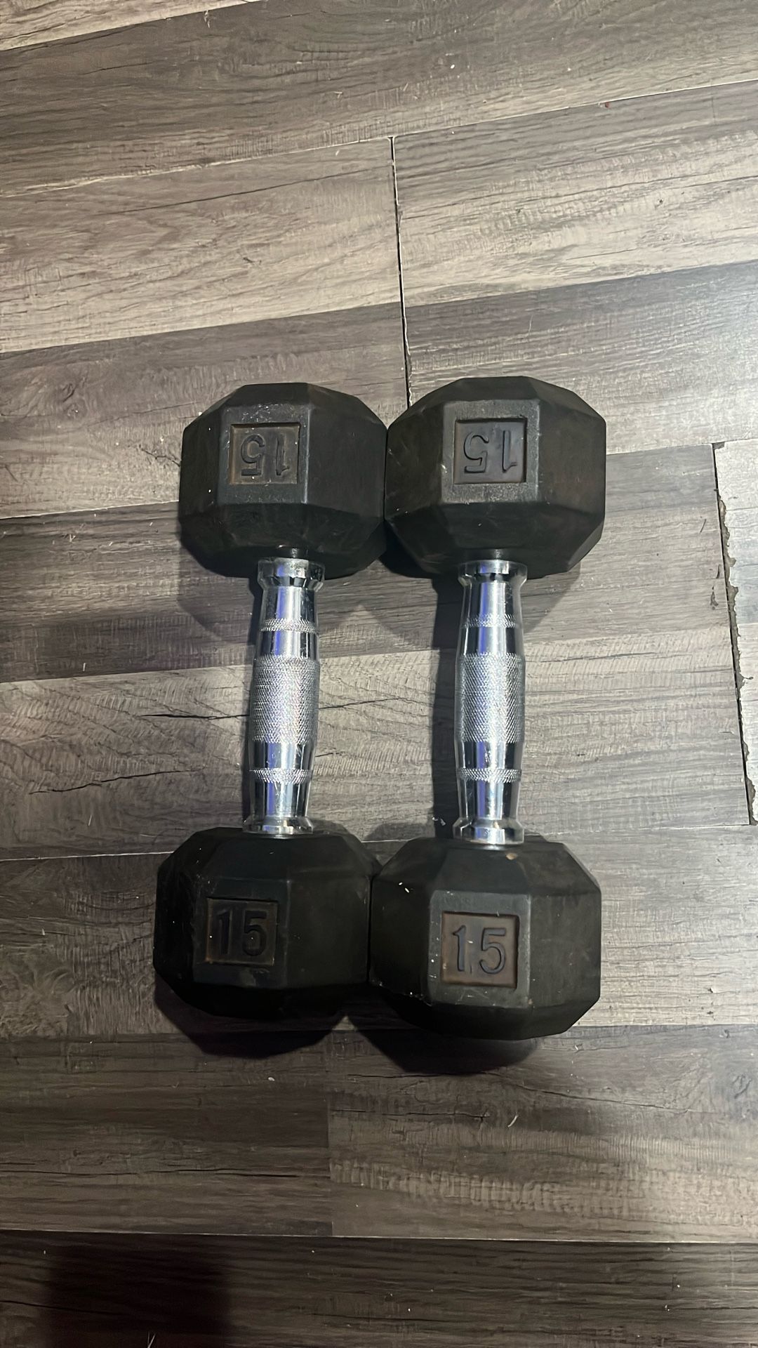 15 Pound Dumbbells
