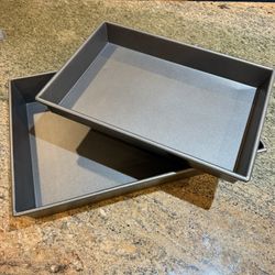 Set Heavy-Duty Nonstick Baking Pans – 2 Sizes (11x16x2 & 12.5x18x3)