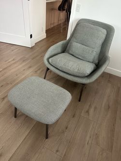 Blu Dot Field Chair w/ Ottoman