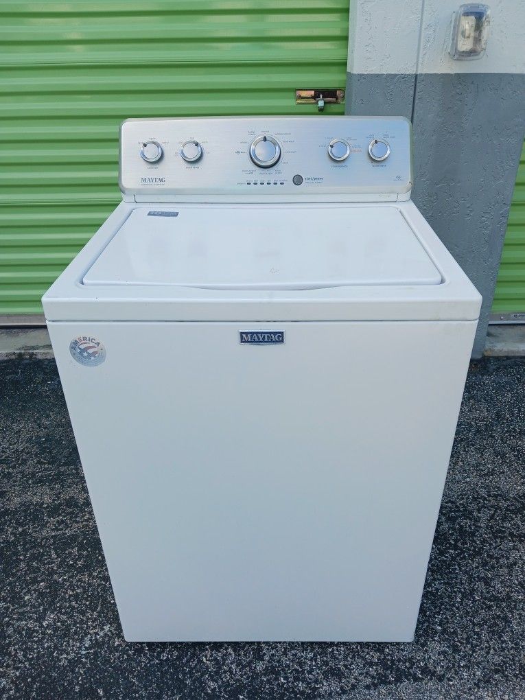 Maytag High Efficiency Stainless Steel Drum Washing Machine 