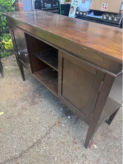 Tv stand and entertainment
