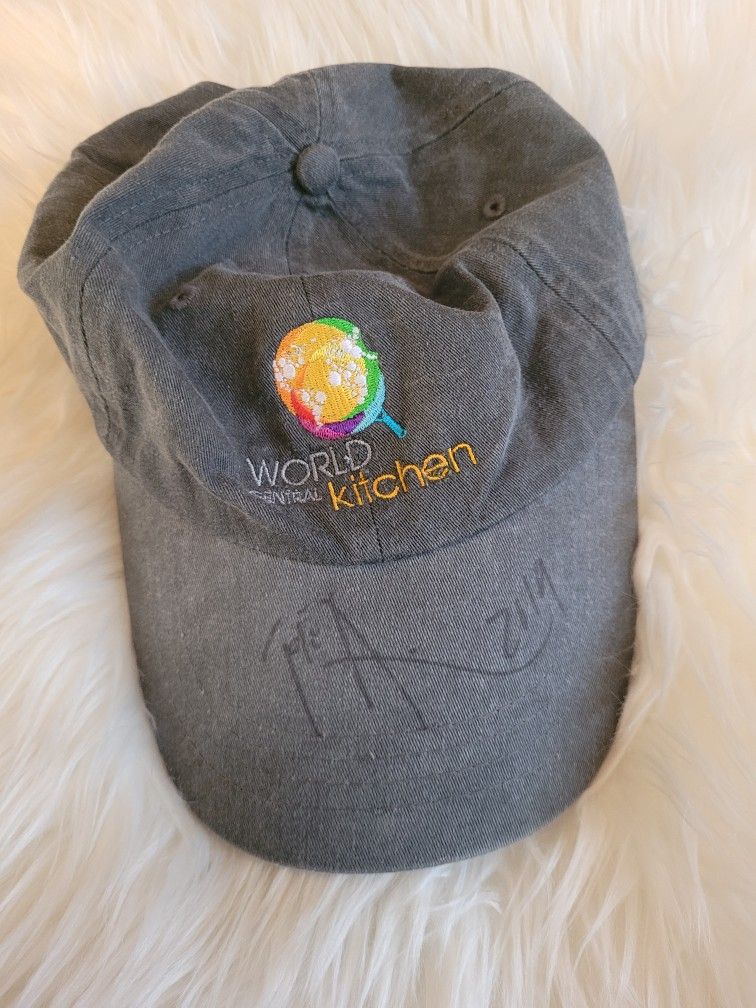Hat Signed By Jose Andres