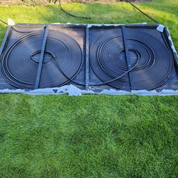 Pool solar water heater