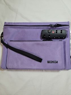 Bicohioh Cash/Notory Bag, Purple