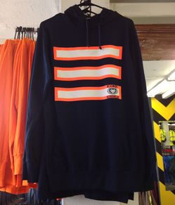 High Visibility Safety Long Sleeve Shirt with Hoodie