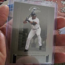 Frank Thomas '18 Topps 35th Anniversary Insert Baseball Card 05 Donruss Classics Card 