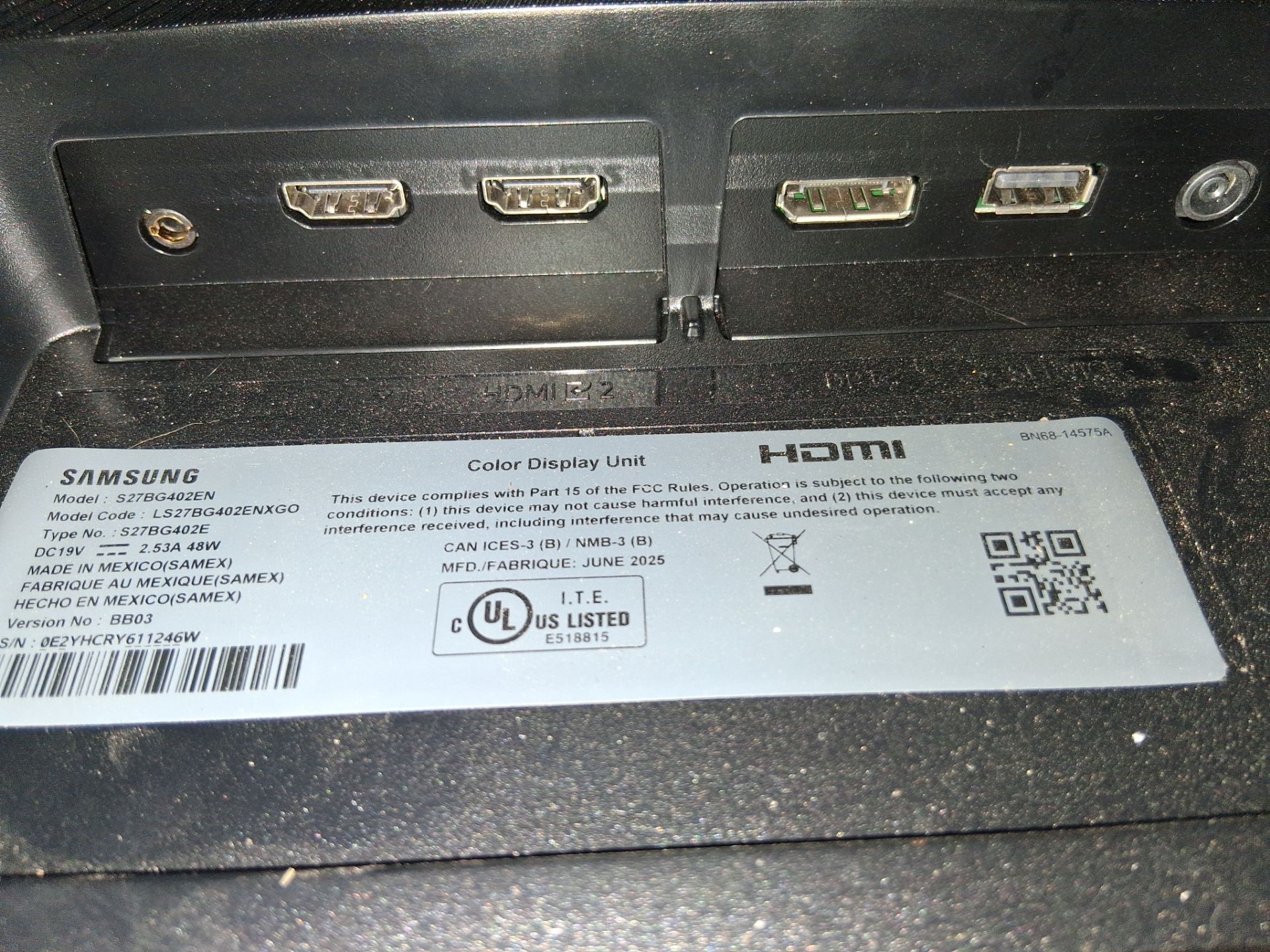 Samsung monitor