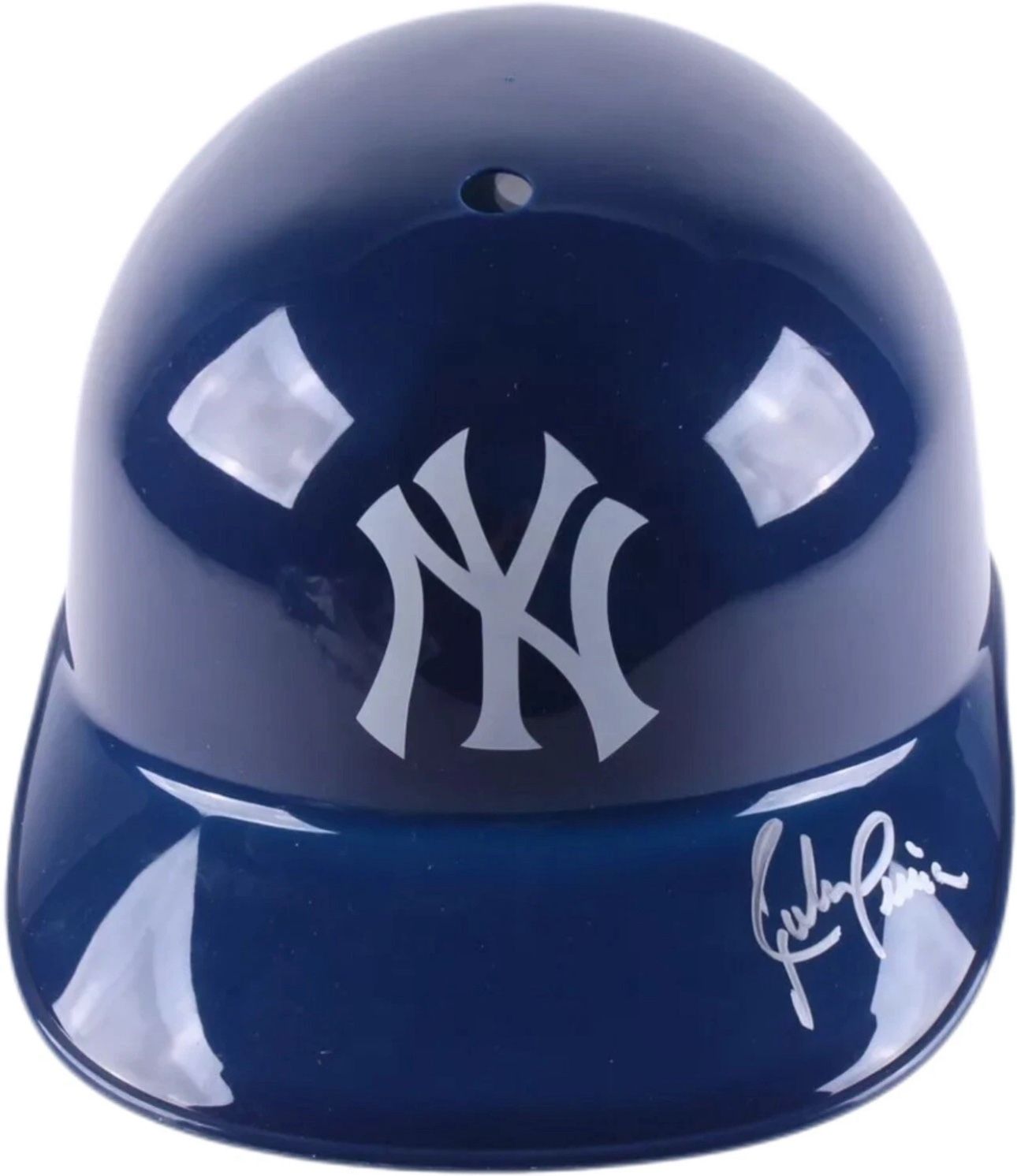 Ruben Sierra Autographed Full Size New York Yankees Souvenir Helmet JSA COA