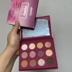Colourpop YOU HAD ME AT HELLO Pressed Powder Eye Shadow Palette NIB 12 colour