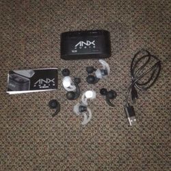 Brand New Never Used ANX AUDIO EARBUDS NO BOX