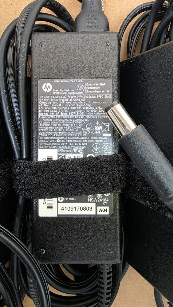 Genuine HP AC Power Charger Adapter 19.5V; 4.62A 90W