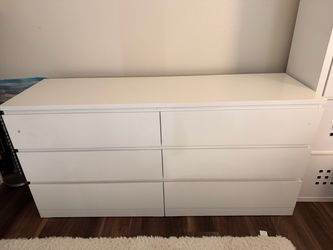 IKEA 6 drawer dresser