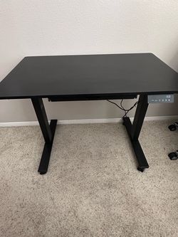 Mobile Electric Height Adjustable Desk